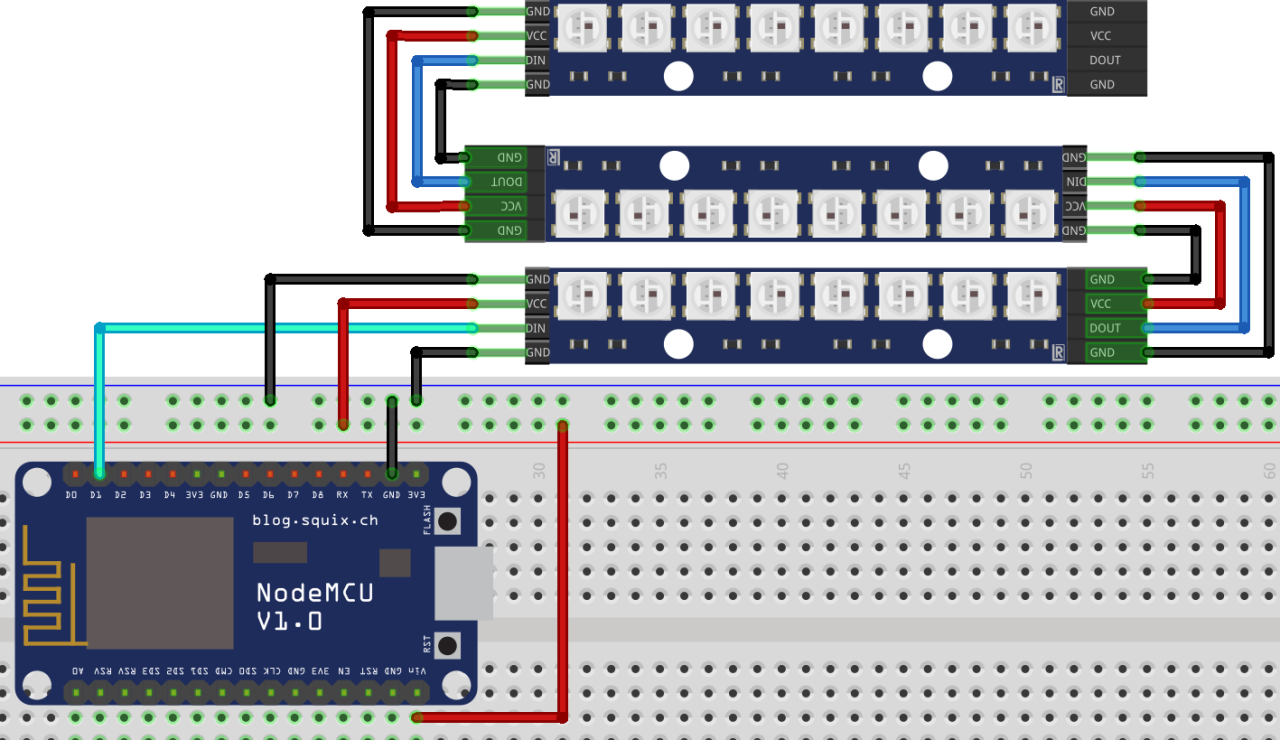 ESP8266 İle Gece Lambası
