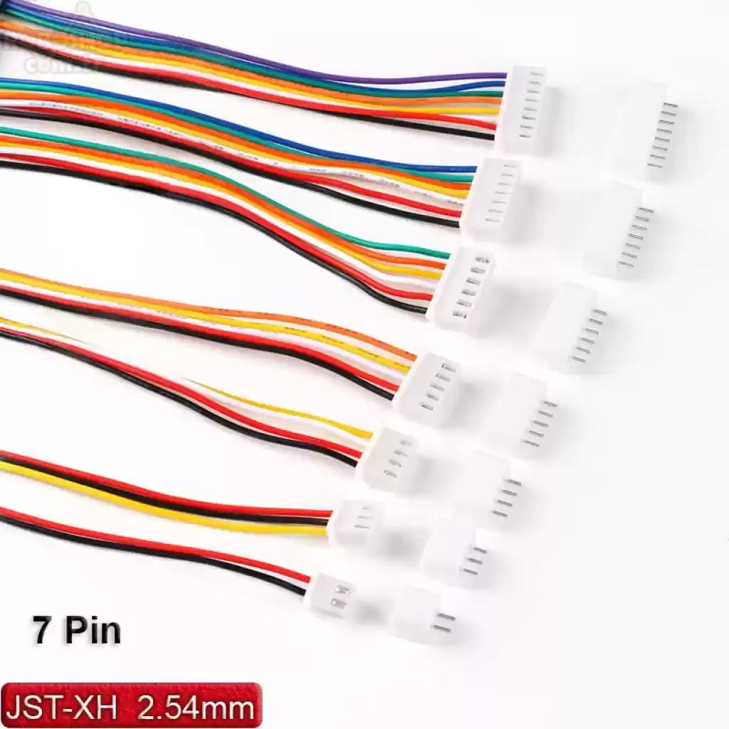 JST-XH 2.54mm 7 pin Konnektör - Batarya Balans Kablosu Seti