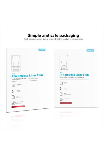 ELEGOO PFA Film 5 Adet - Saturn 2/3