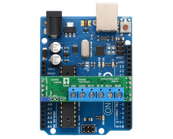 Pololu A4990 Dual Motor Driver Shield for Arduino