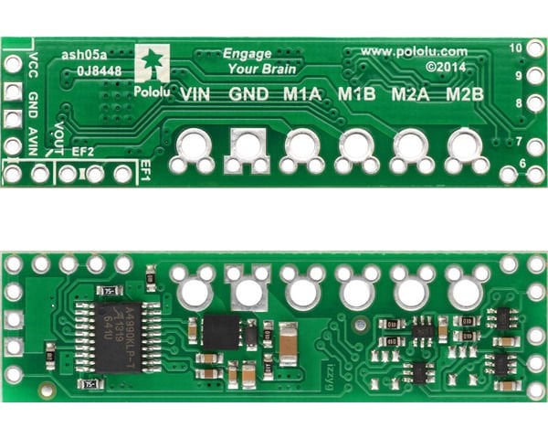 Pololu A4990 Dual Motor Driver Shield for Arduino