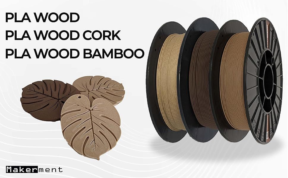 Makerment Ahşap Wood Pla Filament