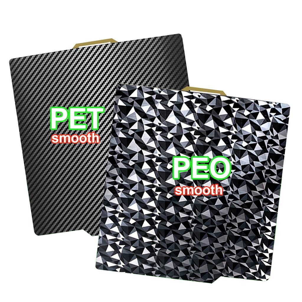 Bambu Lab X1 P1P A1 Çift Taraflı Peo-Pet Kaplı Yay Çeliği Tabla-257x257mm