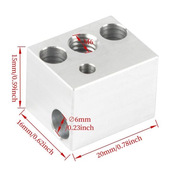 Elegoo Neptune 4-4 Pro Isıtıcı Kare Blok