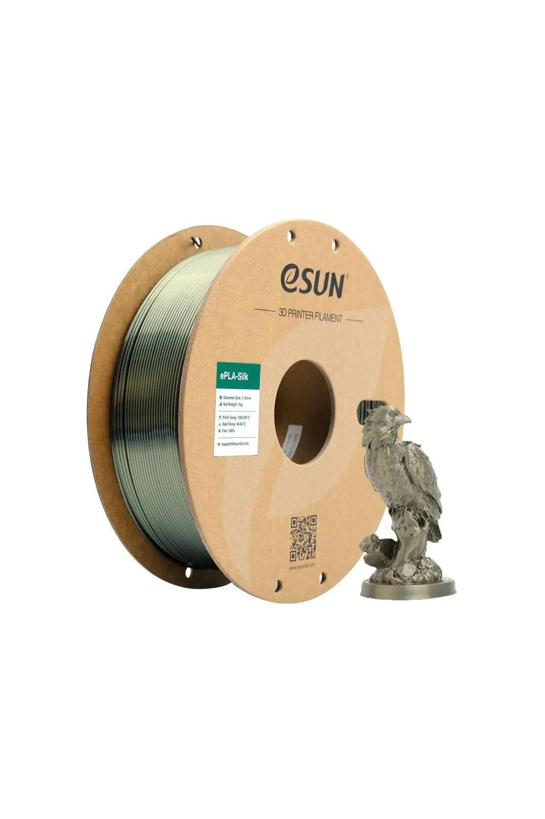 Esun eSilk-PLA Filament Bronz