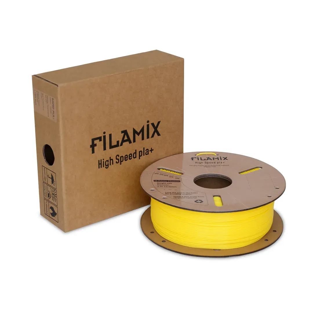 Filamix Hyper PLA+ Filament Sarı 1.75 mm 1 Kg