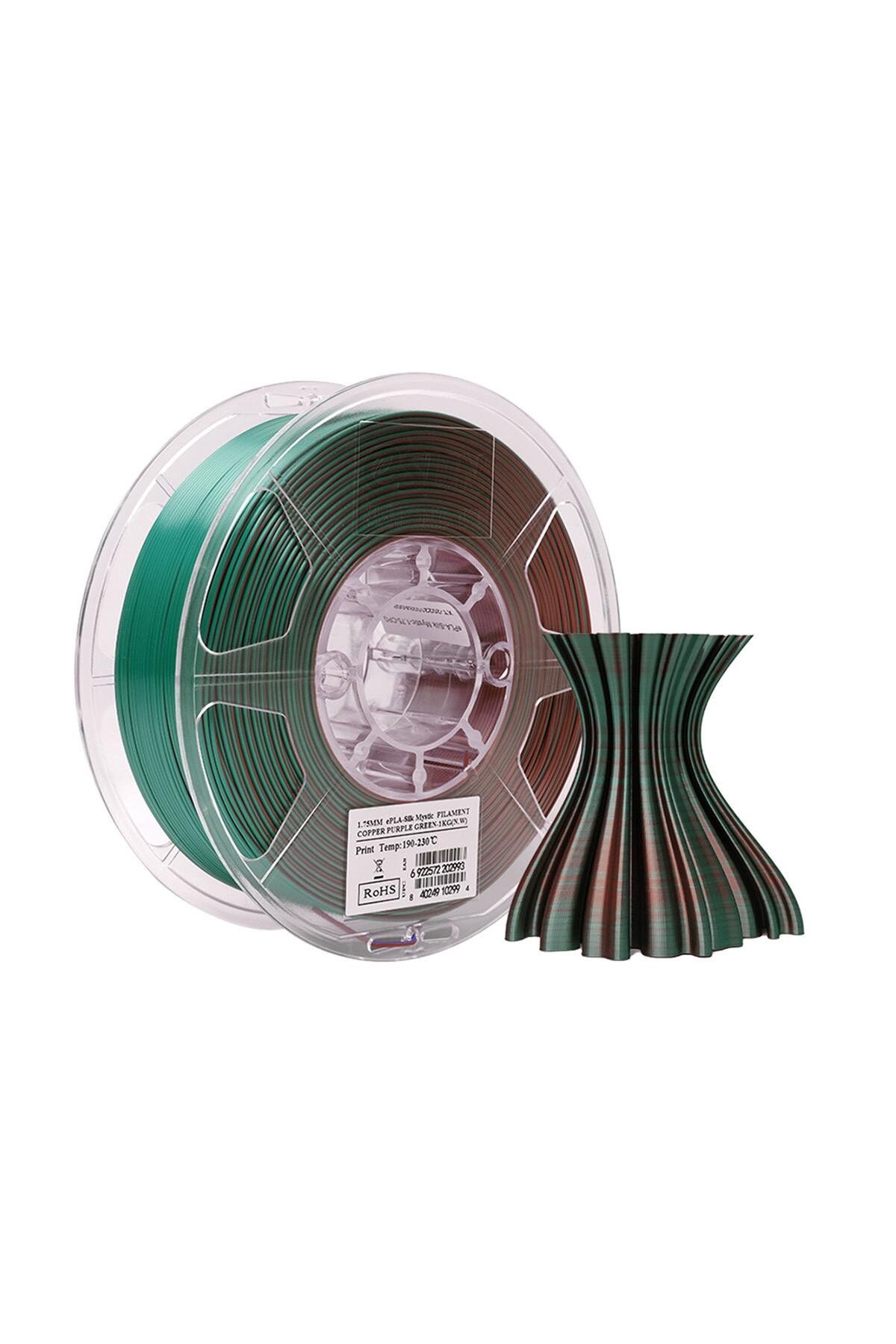 Esun PLA-Silk Mystic Filament Copper-Purple-Green