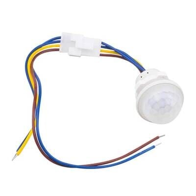 220V Hareket Pır Sensörü - Otomatik Lamba Sensörü