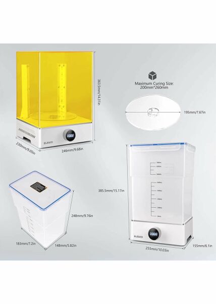 Mercury XS Paket Yıkama ve Kürleme Makinesi