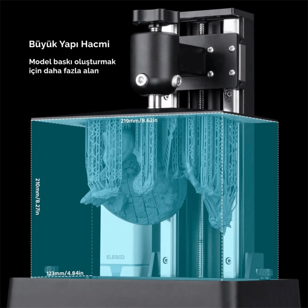 Saturn 2 8K 3D Yazıcı