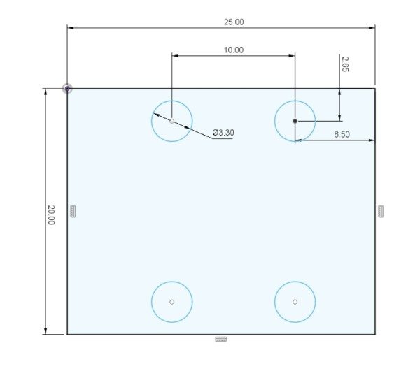 16mm Motor Tutucu Aparatı