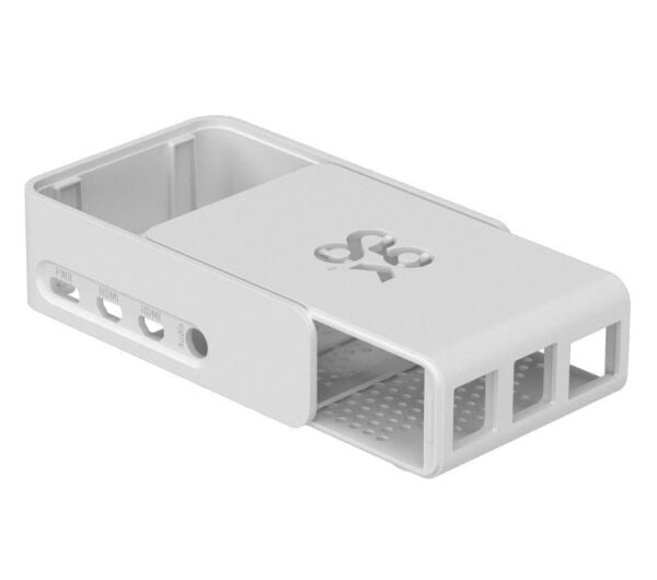 Raspberry Pi 4 Plastik Muhafaza Kutusu - Beyaz