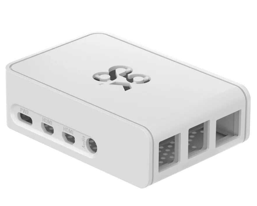 Raspberry Pi 4 Plastik Muhafaza Kutusu - Beyaz