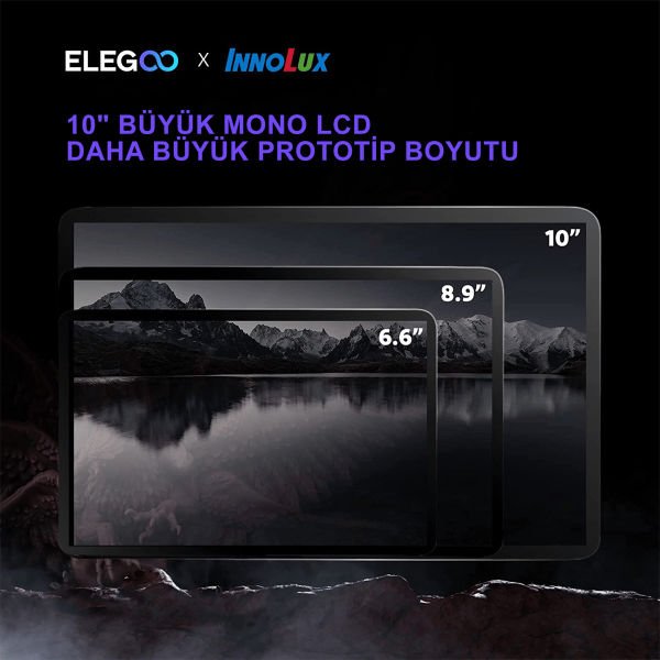 ELEGOO 10'' 8K LCD - Saturn 2/8K