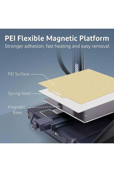 ELEGOO Pei Build Plate - Neptune 3/4 Pro