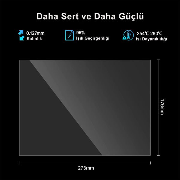 ELEGOO PFA Release Liner Film 5 Adet - Saturn2/8K