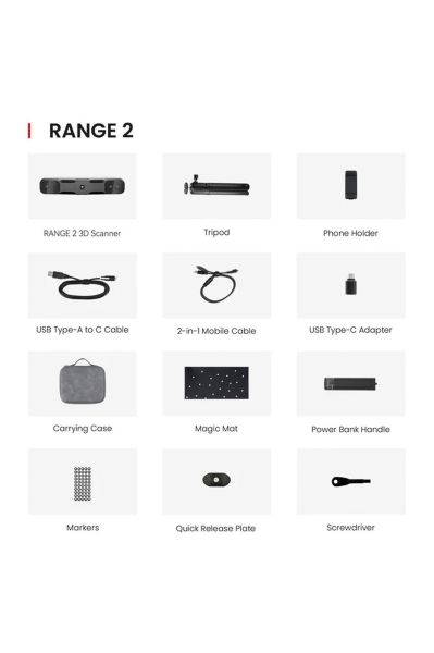Revopoint RANGE 2 Standard 3D Scanner