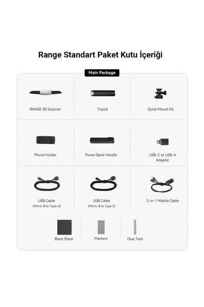 Revopoint RANGE Standard 3D Scanner
