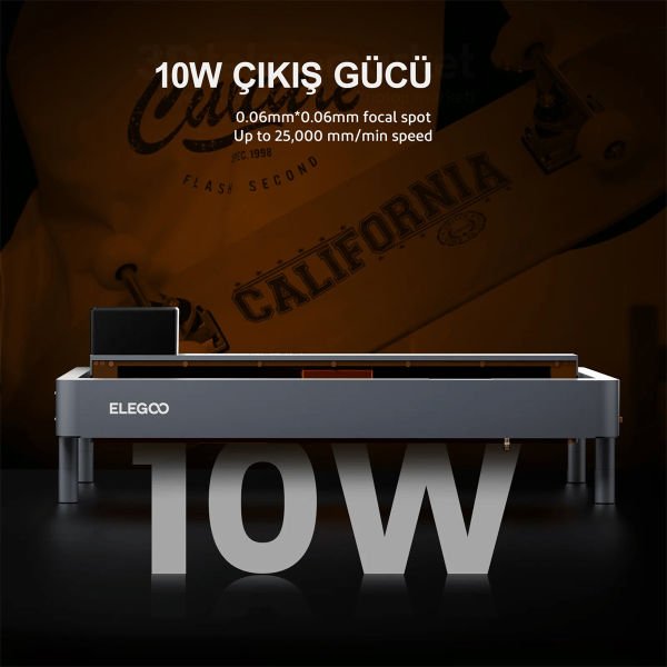 ELEGOO Phecda 20 Watt Lazer Gravür ve Kesici Paket 1