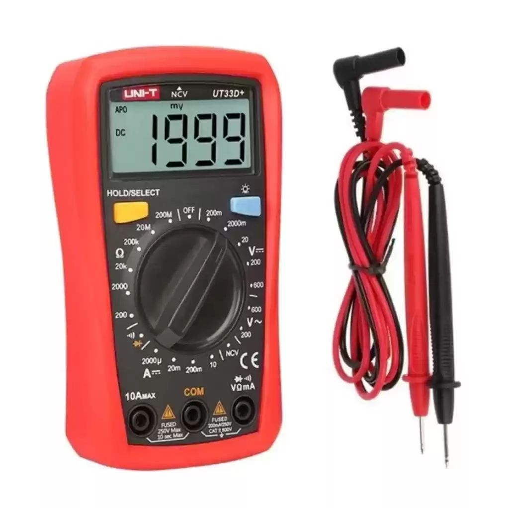 Unit UT33D+ 600v 10A Dijital Multimetre