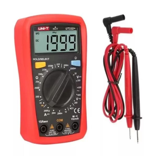 Unit UT33D+ 600v 10A Dijital Multimetre