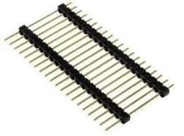 Erkek Pin Header 40 Pin 2.54mm 180°  1x40 180° Tek Sıra Çift Yönlü