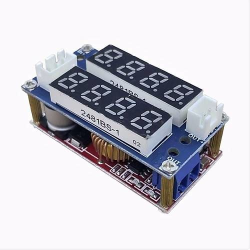XL4015 5A CC-CV Voltaj Düşürücü Modül-Amper Ayarlı Çift Ekranlı