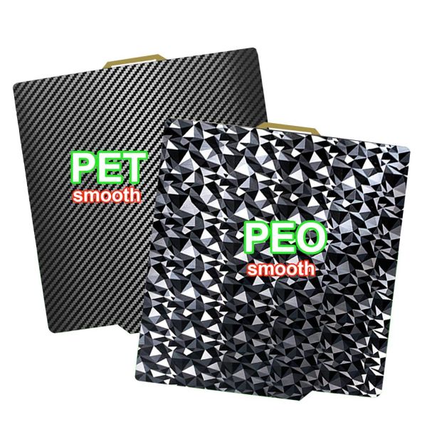 Bambu Lab X1 P1P A1 Çift Taraflı Peo-Pet Kaplı Yay Çeliği Tabla-257x257mm