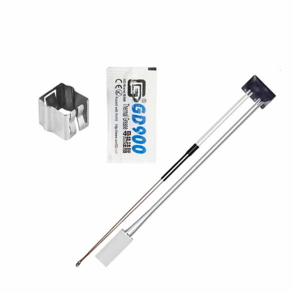 Bambu Lab P1P Termistör Seramik Isıtıcı Seti +Metal Tutucu+Termal Gres