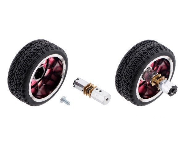 30:1 6V 1000RPM Redüktörlü Mikro DC Motor PL-1093