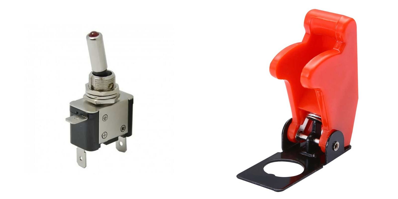 Kapaklı On-Off Anahtar