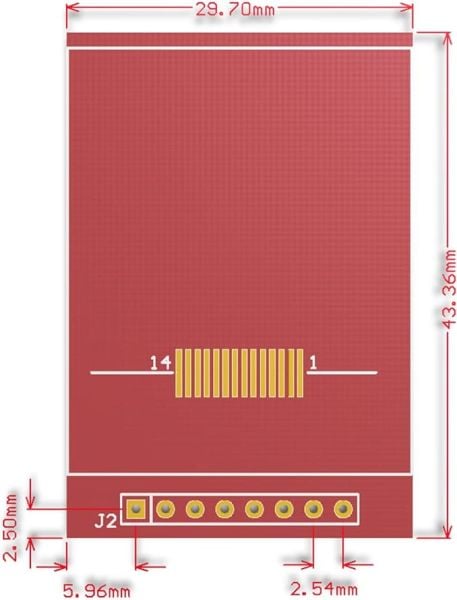 1.44 Inch Oled 128X128 SPI ST7735S Renkli TFT LCD Ekran Modülü