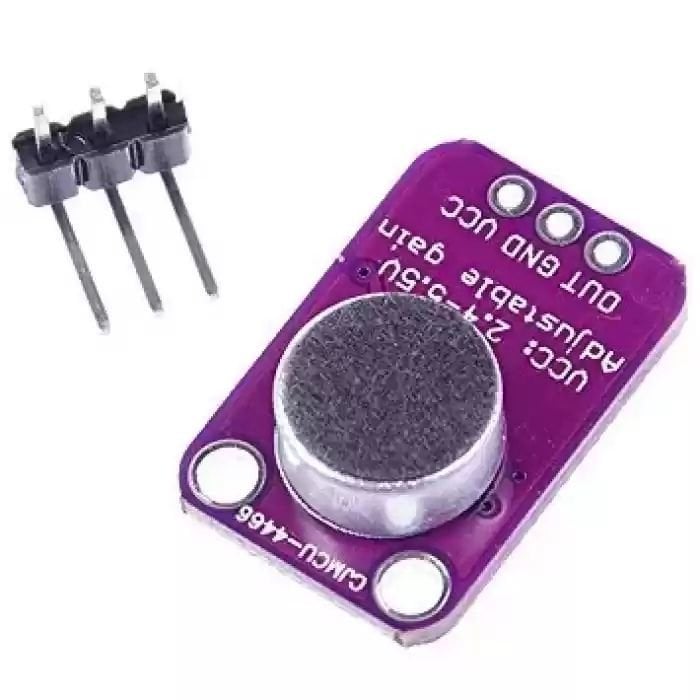 MAX4466 elektret mikrofon modülü
