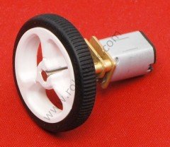 Tekerlek 32x7mm - Beyaz (Çift)