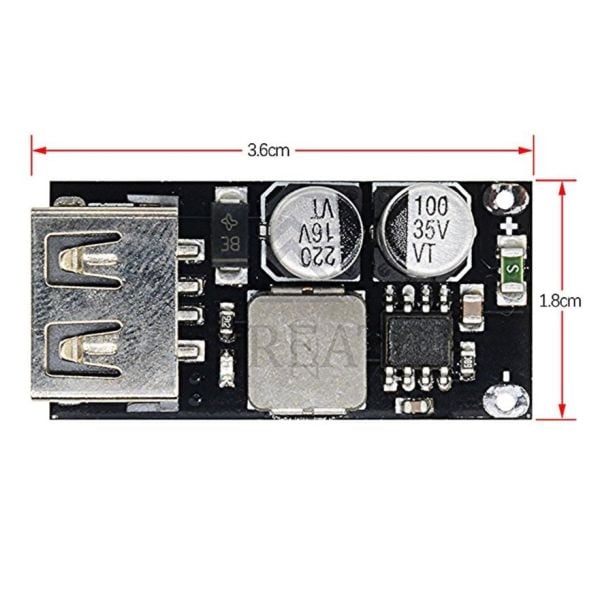 QC2 QC3 Hızlı Şarj Modülü Usb Soket Çıkışı 5V 3A