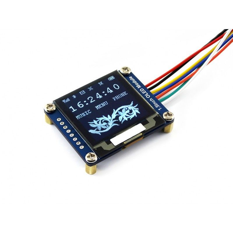 128x128 1.5 Inch OLED Grafik Ekran - SPI/I2C - WaveShare