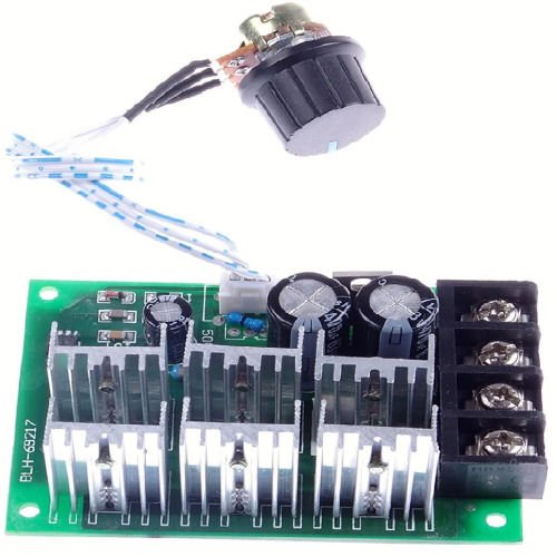 Motor Hız Kontrol Cihazı 2000W 40A- Ayarlı PWM Hız Kontrol Regülatörü - 2000W 9V-55V DC 40A