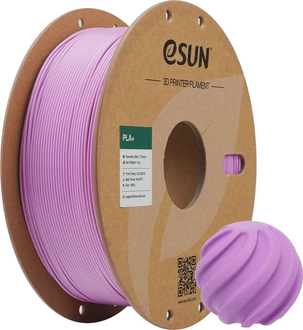 Esun Lila PLA+ Filament 1.75mm 1kg
