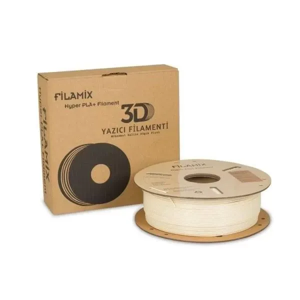 Filamix Hyper PLA+ Filament  Bej  1.75 mm 1 Kg