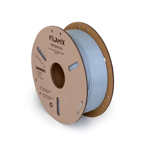 Filamix Hyper PLA+ Filament 1.75 mm 1 Kg - Gümüş Gri