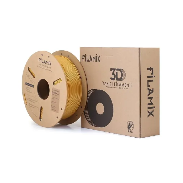 Filamix Hyper PLA+ Filament 1.75 mm 1 Kg - Altın