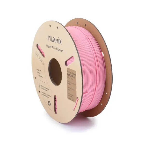 Filamix Hyper PLA+ Filament 1.75 mm 1 Kg - Pembe