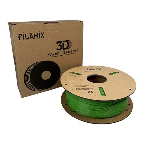 Filamix Hyper PLA+ Filament 1.75 mm 1 Kg - Floresan Yeşil