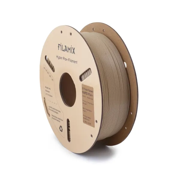 Filamix Hyper PLA+ Filament 1.75 mm 1 Kg - Ahşap Rengi