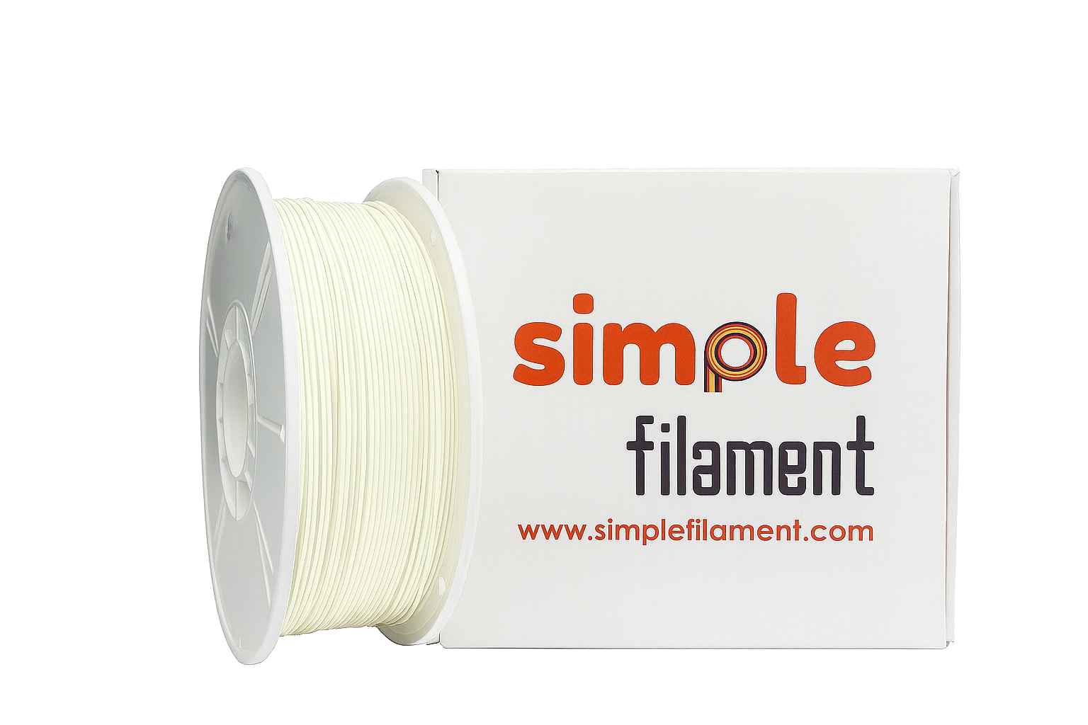 Simple İnci Beyaz Hyper PLA Filament 1.75mm 1kg