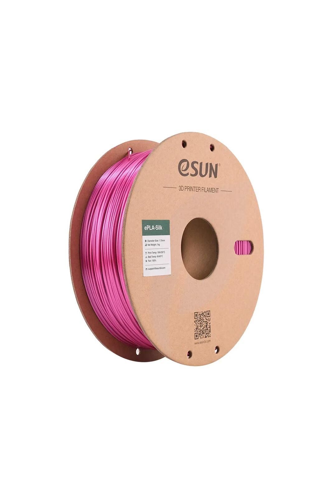 Esun eSilk-PLA Filament Violet
