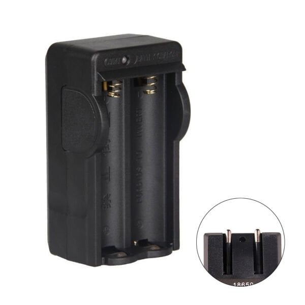 İkili Li-ion 18650  Pil Şarj Cihazı