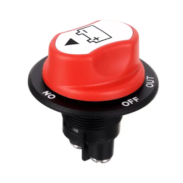 Mini Akü Devre Kesici - Acil Stop Butonu -  Şalter IP56 - 12/24V 50A
