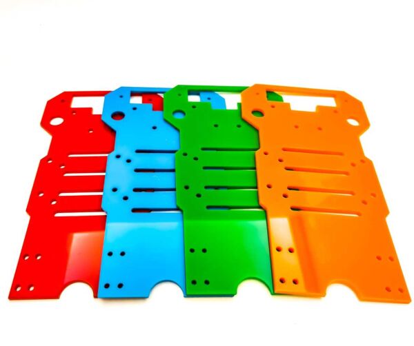 Temel Seviye Çizgi İzleyen Robot Gövdesi