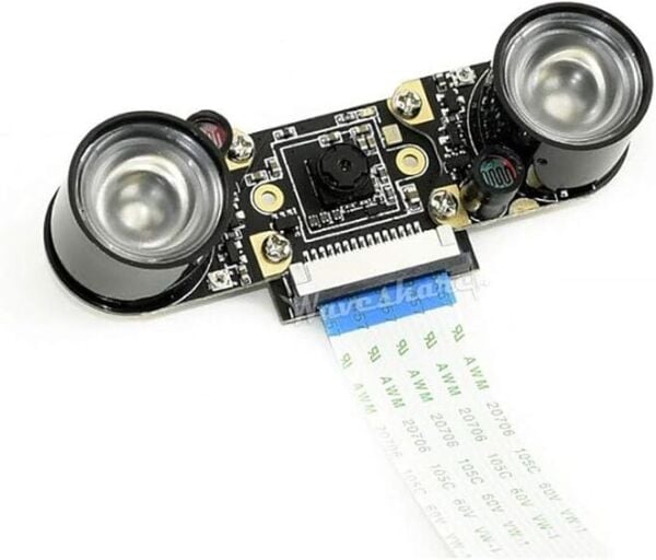 IMX219-77IR Kamera - 77° FOV Kızılötesi - NVIDIA Jetson ve Raspberry Pi Uyumlu